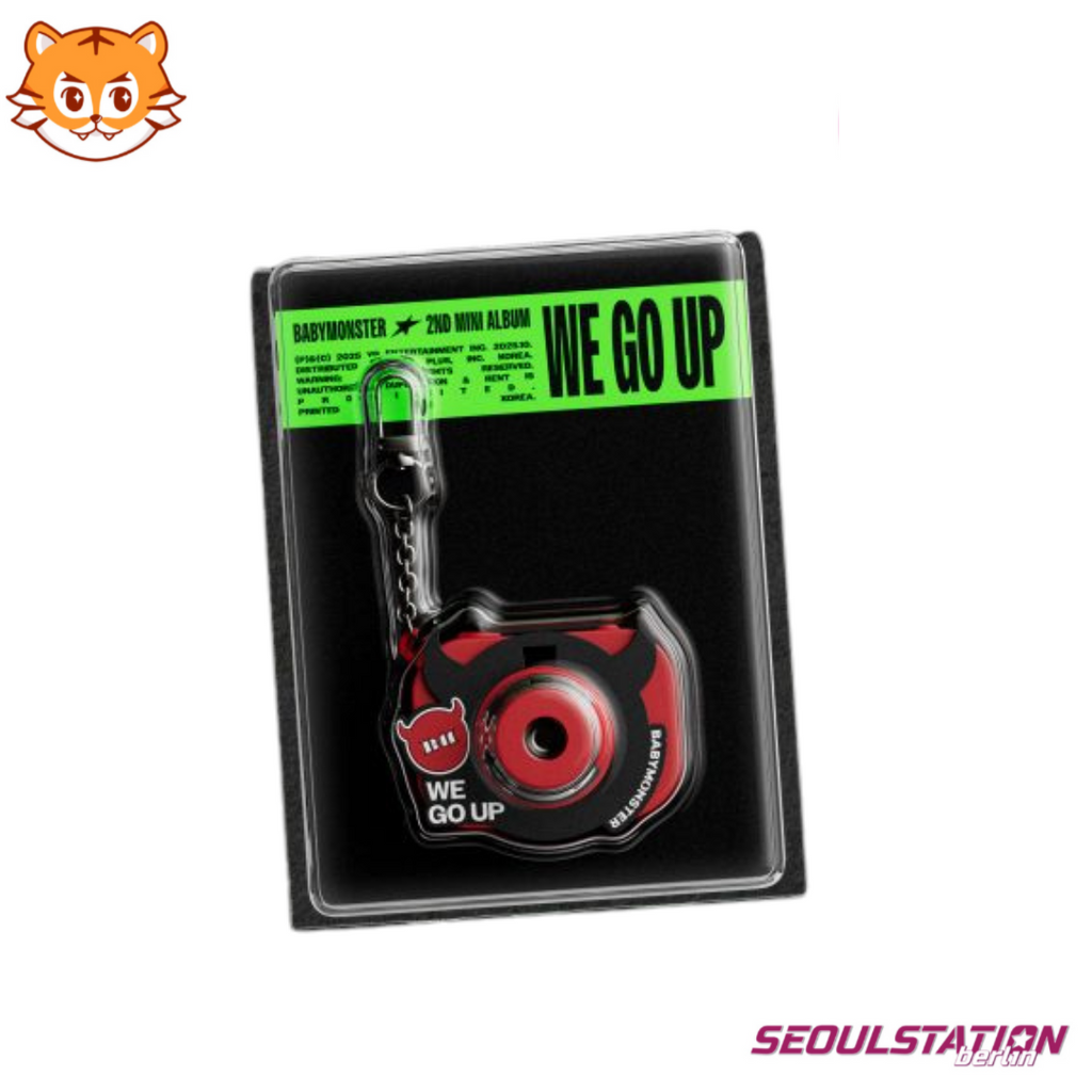 Babymonster we go up mini beam keyring version seoulstation berlin