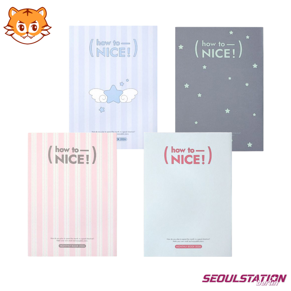 Be on D: Monthly Book 2026 SEOULSTATION berlin Kalender