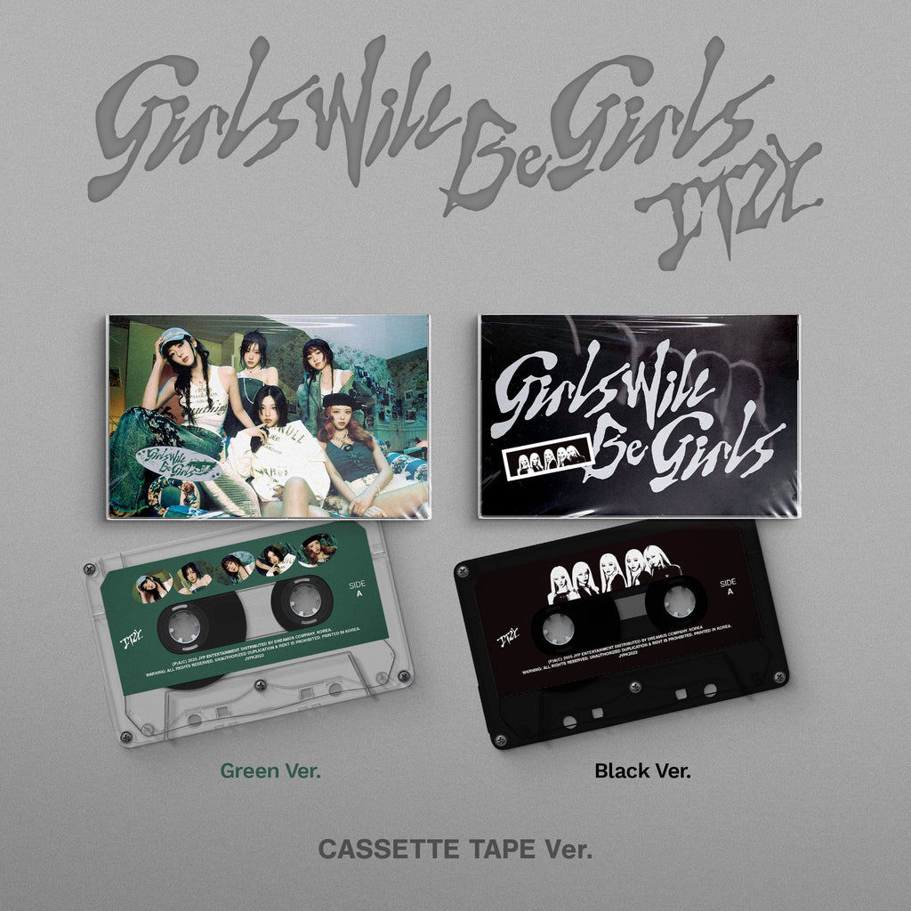 ITZY Girls Will Be Girls Cassette Tape Front SEOULSTATION berlin