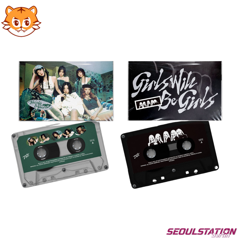 ITZY Girls Will Be Girls Front SEOULSTATION berlin Cassette Tape