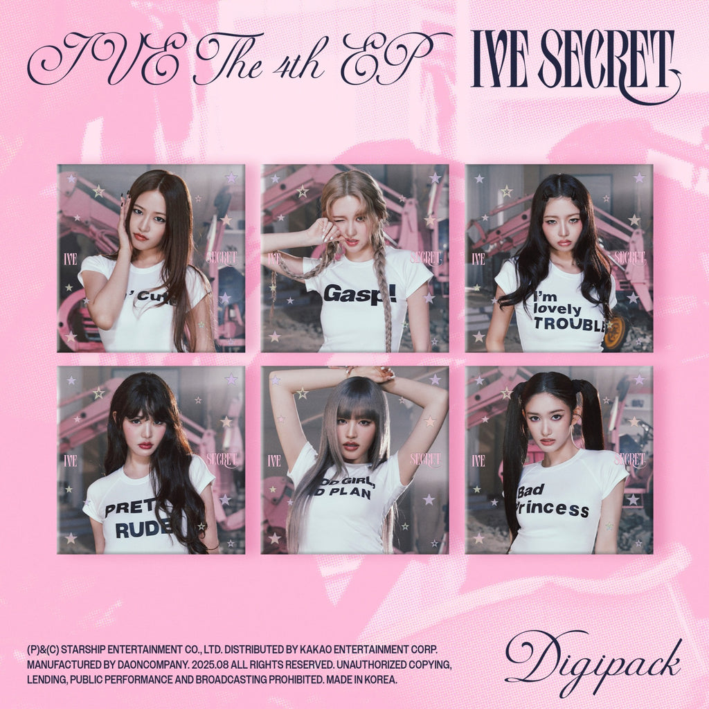 IVE SECRET Digipack Version SEOULSTATION berlin CD kpop album