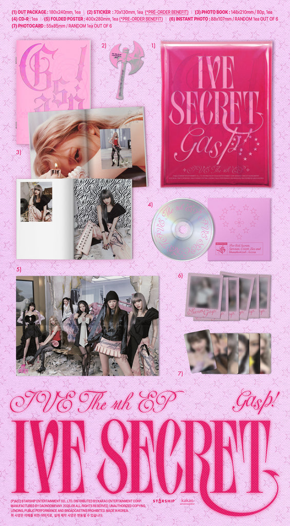 IVE SECRET Standard Version SEOULSTATION berlin girlgroup