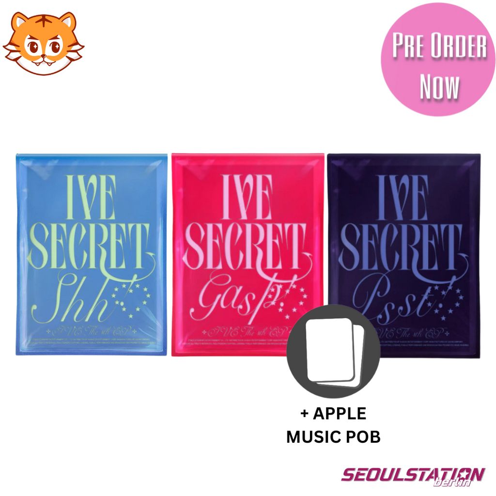 IVE Secret Pre Order SEOULSTATION berlin Kpop Album New