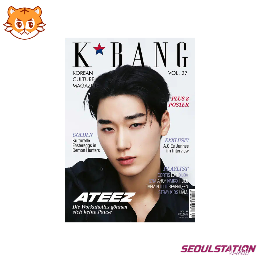 KBang Volume 27 San Mingyu Kpop Demon Hunters SEOULSTATION berlin Ateez Magazin