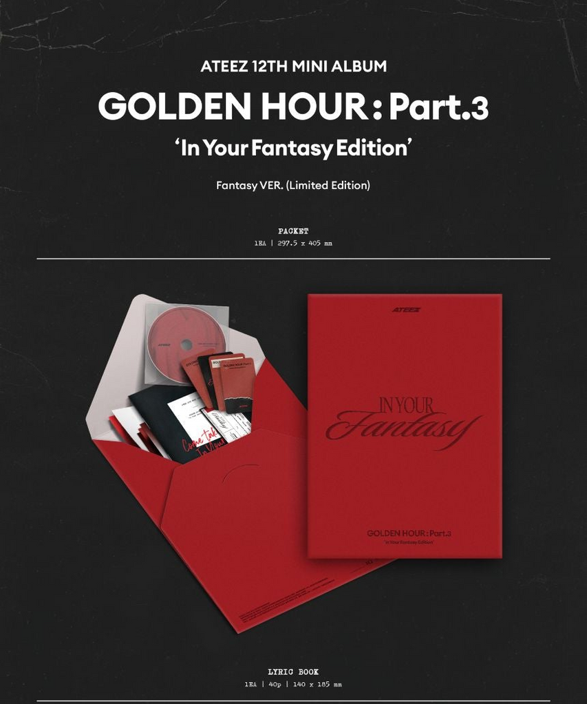 ATEEZ In Your Fantasy Limited Album SEOULSTATION berlin