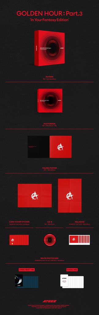 EOULSTATION berlin ATEEZ Golden Hour part 3 In your fantasy version Packshot_Anaki_Signed