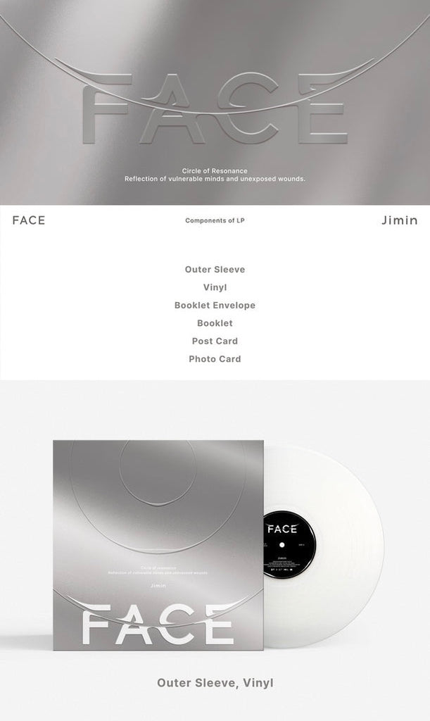 SEOULSTATION berlin BTS Jimin Solo Album Face Vinyl Schallplatte