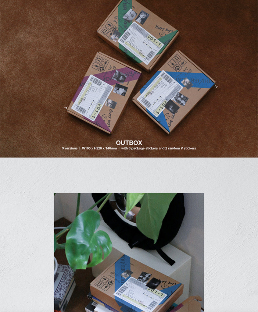 SEOULSTATION berlin BTS V Layover Photobook ver. packshot