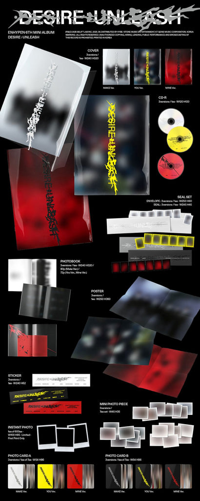 SEOULSTATION berlin ENHYPEN-6thminiDESIREUNLEASHPackshot