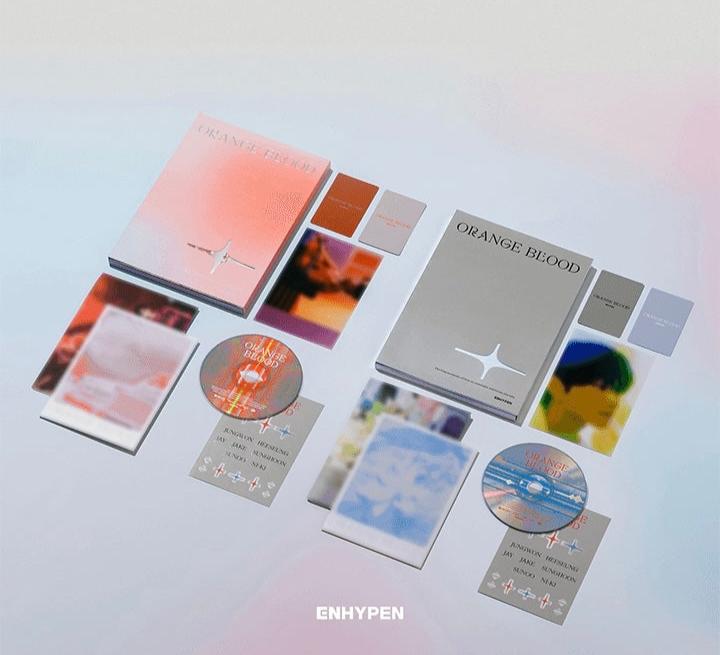 SEOULSTATION berlin Enhypen Orange Blood Photobook ver. packshot Poster