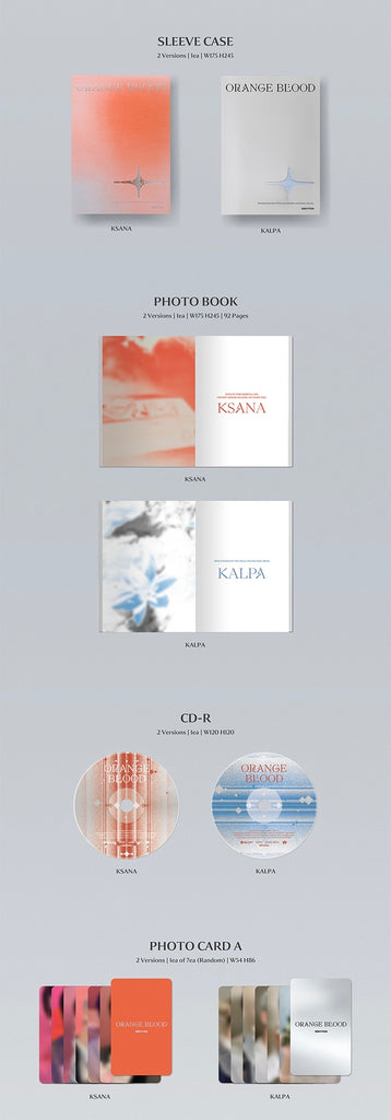 SEOULSTATION berlin Enhypen orange blood photobook version packshot photobook