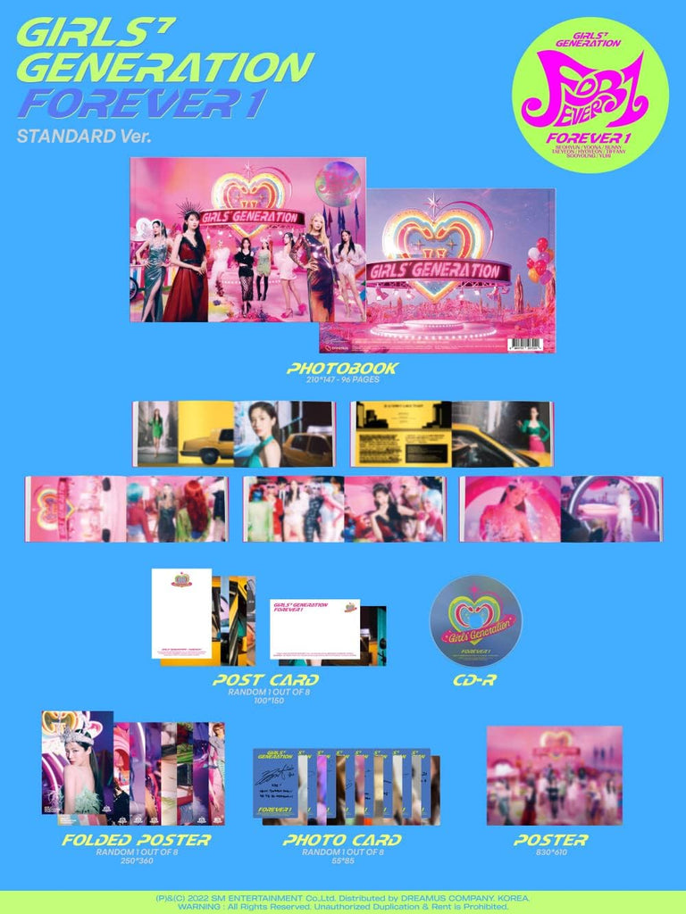 SEOULSTATION_berlin_Girls Generation Forever vol. 1 kpop album packshot