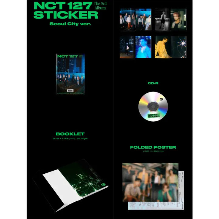 SEOULSTATION_berlin_NCT 127 Sticker KPOP Album