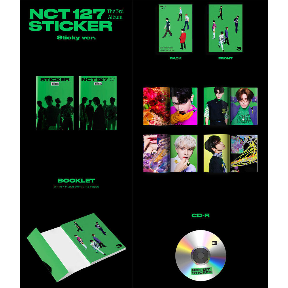 SEOULSTATION_berlin_NCT 127 Sticker KPOP Album