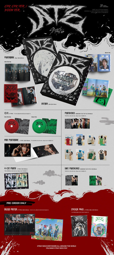 SEOULSTATION berlin STRAY KIDS - ATE Standard version CHkCHkBoom packshot
