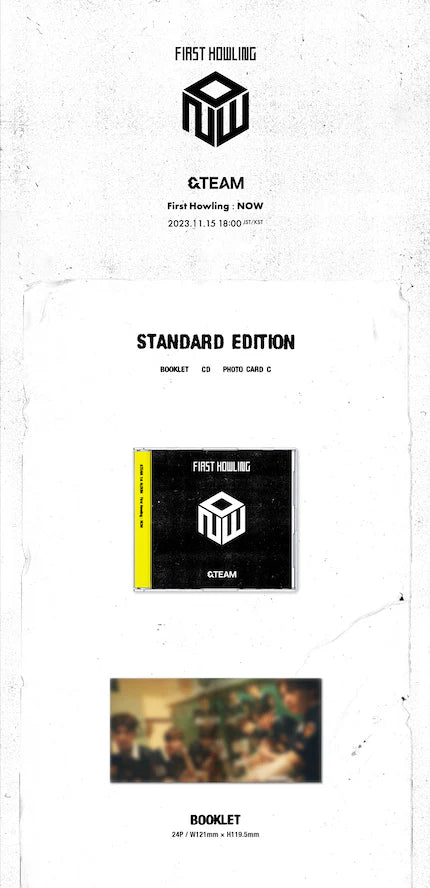 SEOULSTATION berlin &Team first Howling Now Standard Edition