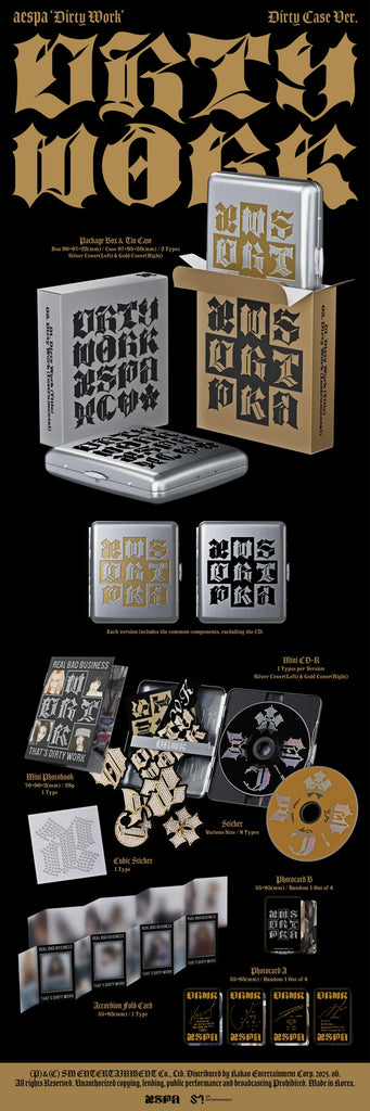 SEOULSTATION_berlin_aespa_Single_Album_-_Dirty_Work_Dirty_Case_Ver._Info_Strip