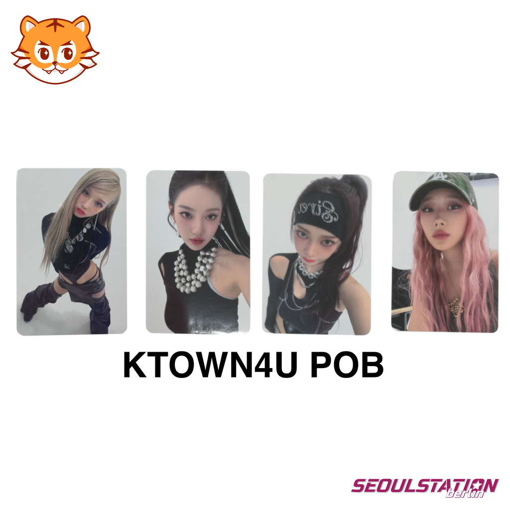 SEOULSTATION berlin aespa whiplash ktown4u photocards