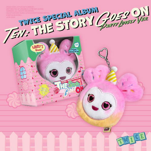 TWICE special album ten part lovelys version nfc album