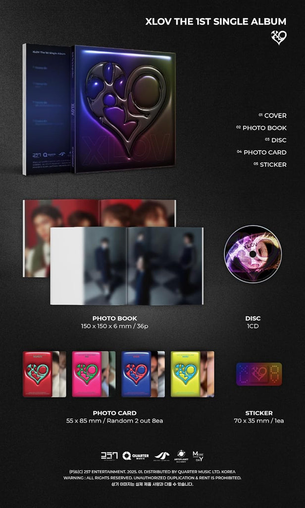 XLOV I`MMA BE THE 1ST SINGLE ALBUM SEOULSTATION berlin Boxgroup