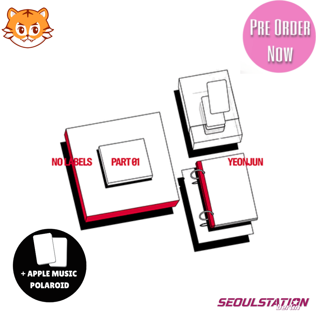 Yeonjun TXT No Labels Part 1 Pre Order Photobook SEOULSTATION berlin