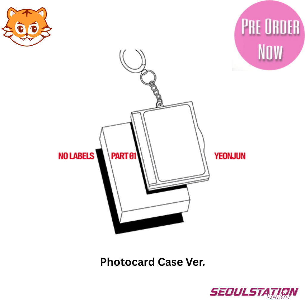 Yeonjun TXT No Labels Part 1 Pre Order Photocard Case SEOULSTATION berlin