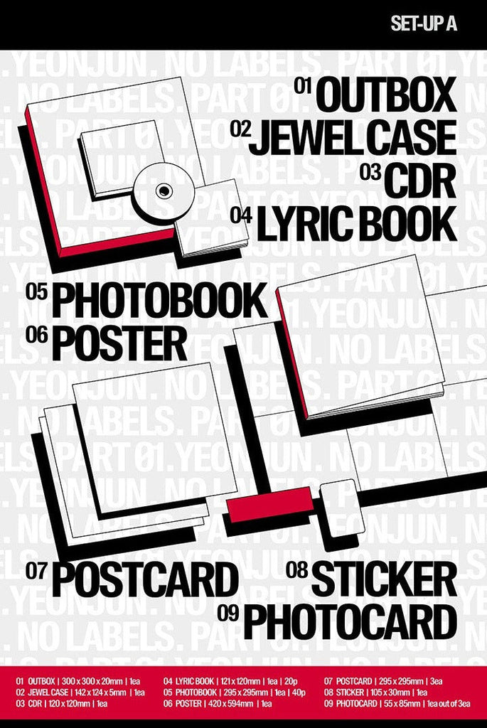 Yeonjun TXT No Labels Part 1 Packshot Photobook Set-Up A SEOULSTATION berlin