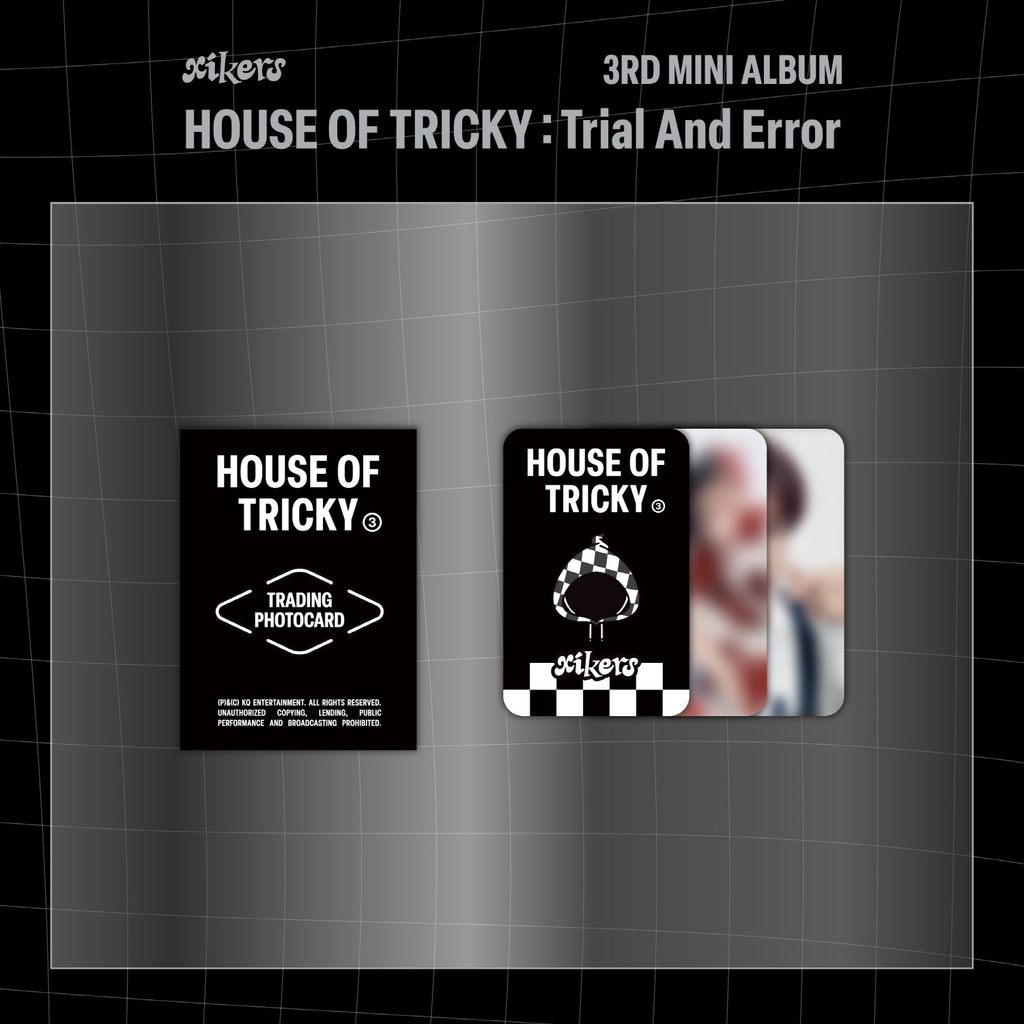 Xikers House of Tricky Trading card set