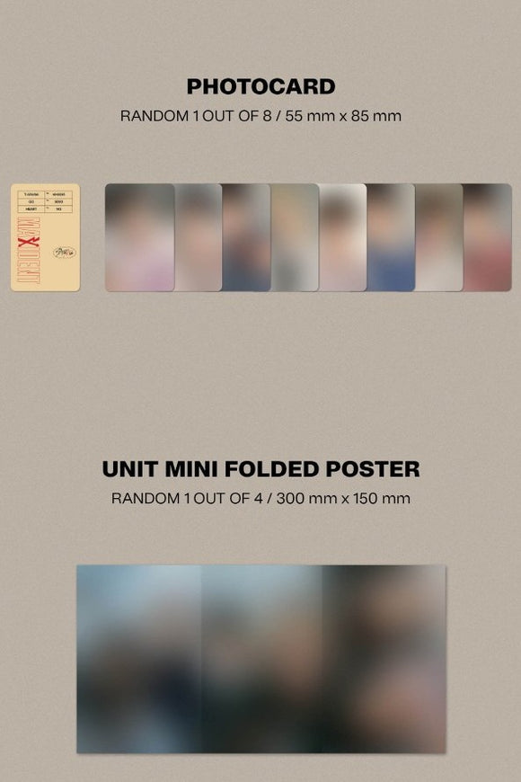 SEOULSTATION berlim Stray Kids Maxident case version album Photocard