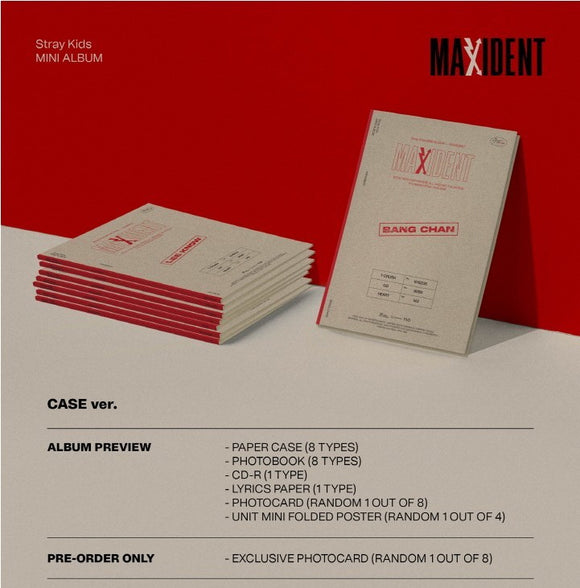 SEOULSTATION berlim Stray Kids Maxident case version album preview