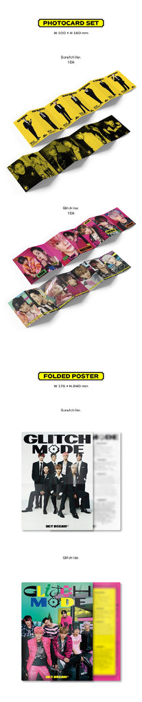 SEOULSTATION_berlin_NCT DREAM Glitch Mode KPOP Album folded poter
