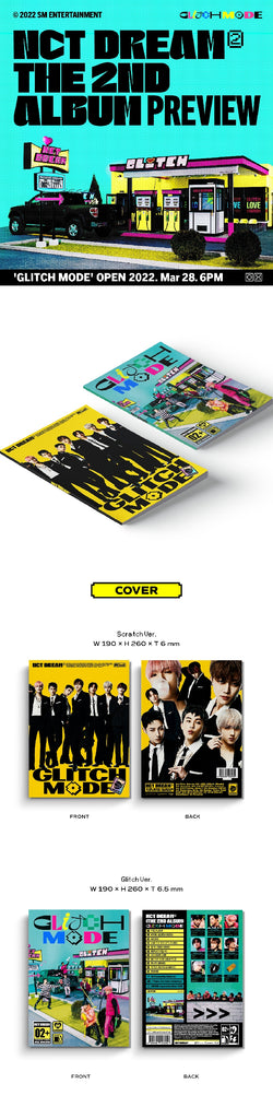 SEOULSTATION_berlin_NCT DREAM Glitch Mode KPOP Album photobook