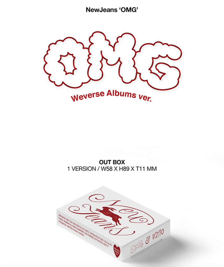 SEOULSTATION berlin New Jeans OMG 1st single album weverse album version