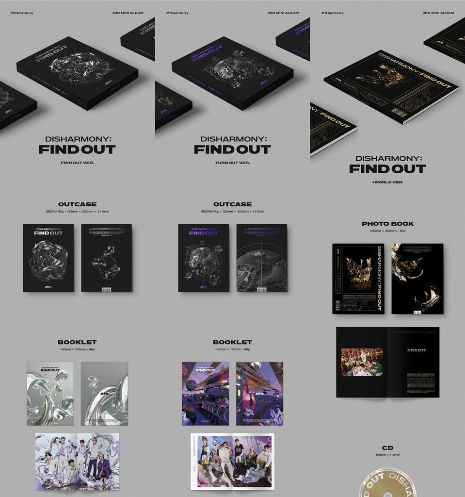 SEOULSTATION_berlin_P1ARMONY Disharmony : Find out Photobook