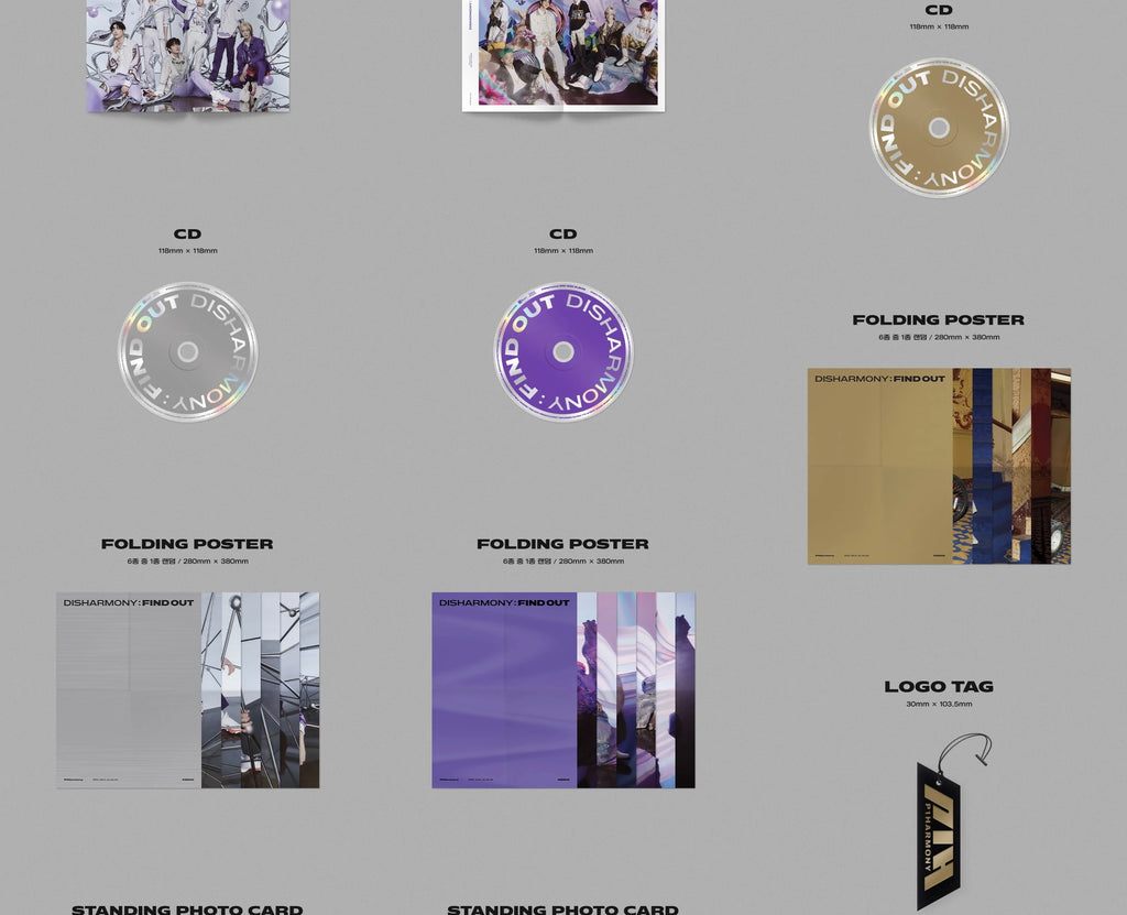 SEOULSTATION_berlin_P1ARMONY Disharmony : Find out Photobook Folding Poster