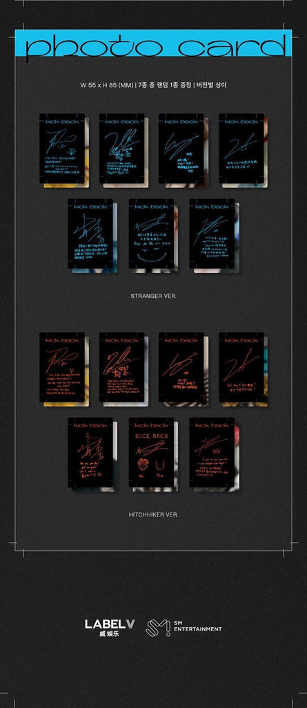 SEOULSTATION berlin WayV Kick Back Photocard