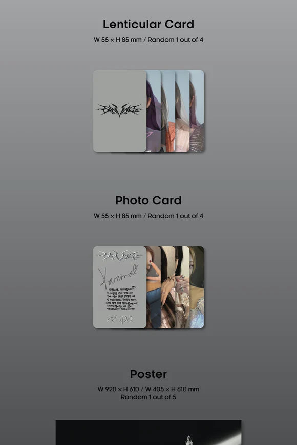 SEOULSTATION_berlin_aespa_Savage_Synk dive digipack photocard